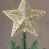 All Over Beaded Star Christmas Tree Toppers