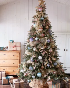 All Over Beaded Star Christmas Tree Toppers