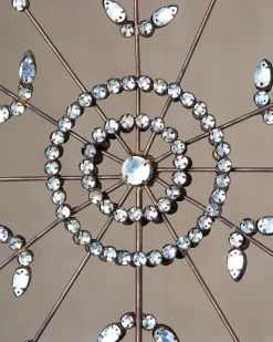 Antiqued Snowflake Christmas Tree Topper