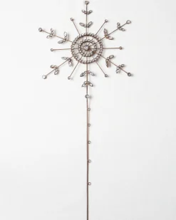 Antiqued Snowflake Christmas Tree Topper