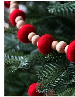 Bead Christmas Tree Garlands