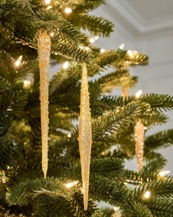 Beaded Icicle Ornament Collection