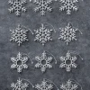 Beaded Snowflake Christmas Ornament Collection