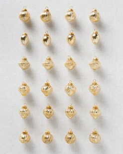 BH Essentials Mercury Glass Ornament Collection