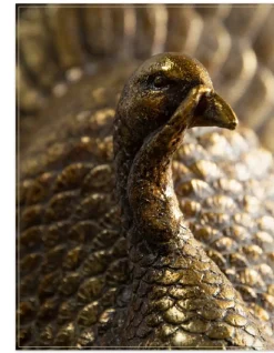 Bronzed Tabletop Turkey