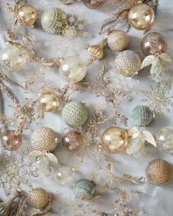 Burnished Metals Ornament Collection