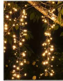 Cascading Tree Light Strings
