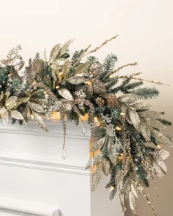 Champagne And Crystal Foliage