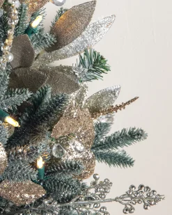 Champagne And Crystal Foliage