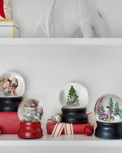 Christmas Moments Musical Snow Globes