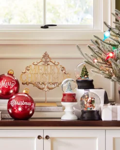 Christmas Moments Musical Snow Globes