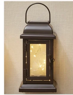 Classic Lantern Solar Pathway Fairy Light Set