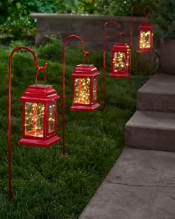 Classic Lantern Solar Pathway Fairy Light Set