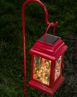 Classic Lantern Solar Pathway Fairy Light Set