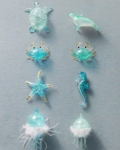Coastal Chic Christmas Ornament Collection