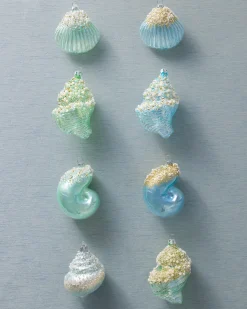 Coastal Chic Christmas Ornament Collection