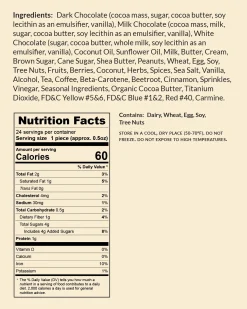 Compartés Chocolate 24-Day Advent Calendar