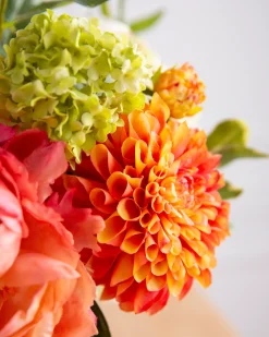 Coral Garden Floral Foliage