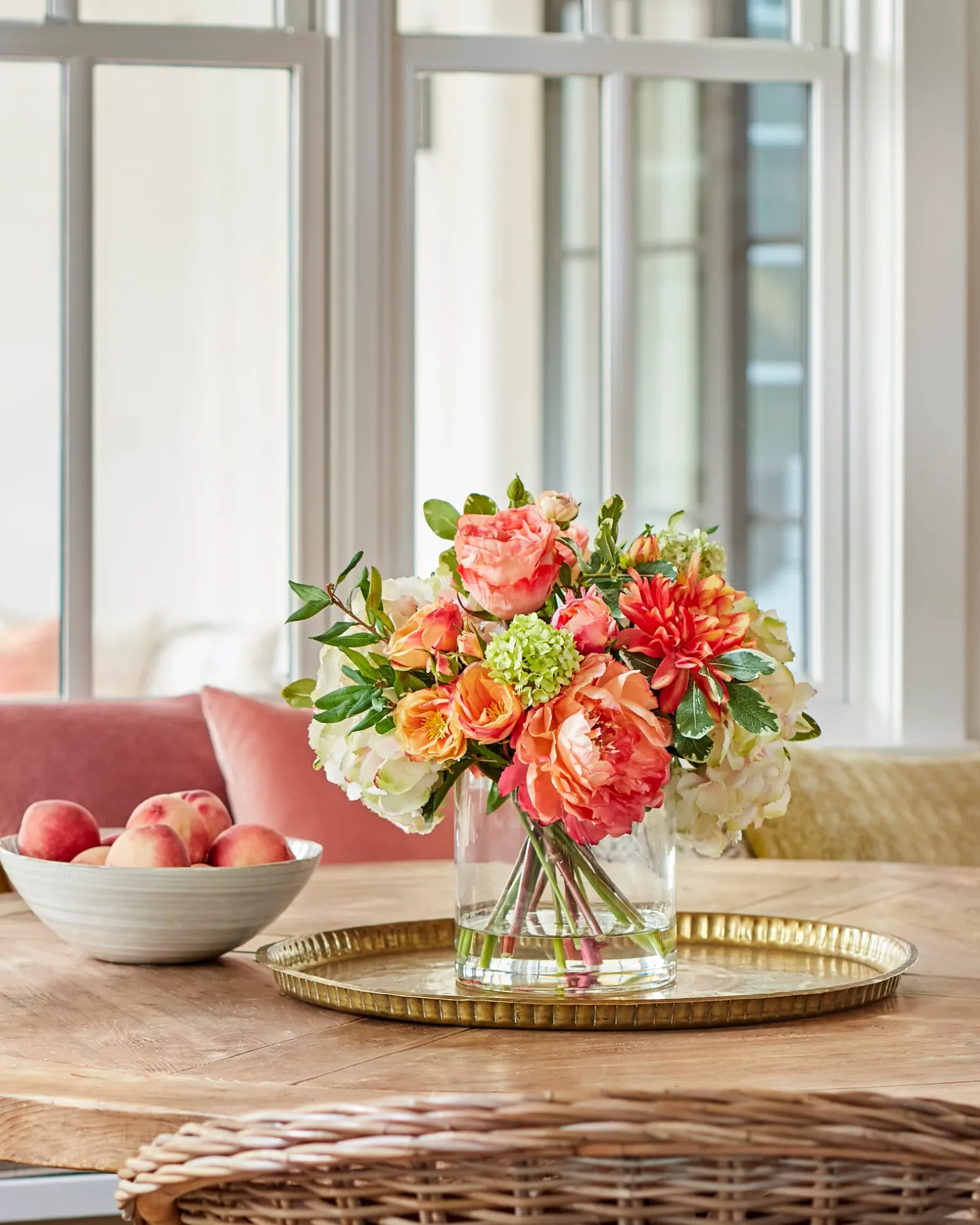 Coral Garden Floral Foliage