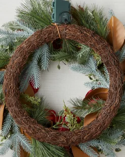 Crimson Blooms & Berries Foliage