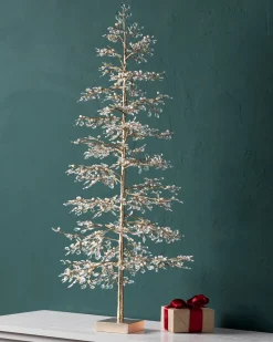 Crystal & Pearl Champagne Trees