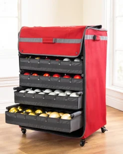 Deluxe Rolling Ornament Chests