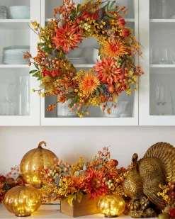 Fall Berries & Blossoms Foliage