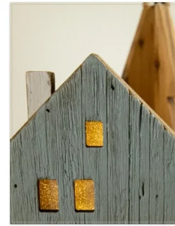 Farmhouse Lit Wood Villages