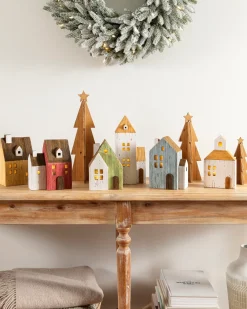 Farmhouse Lit Wood Villages