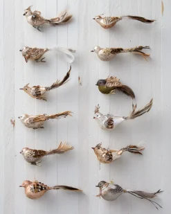 Feathered Friends Christmas Ornament Collection