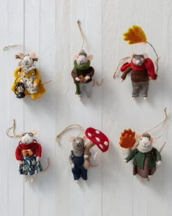 Festive Friends Felt Christmas Ornament Collection
