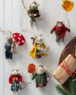 Festive Friends Felt Christmas Ornament Collection