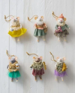 Festive Friends Felt Christmas Ornament Collection