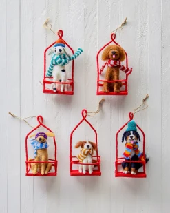 Festive Friends Felt Christmas Ornament Collection