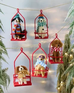 Festive Friends Felt Christmas Ornament Collection