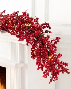 Festive Red Berry Foliage