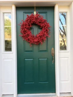 Festive Red Berry Foliage