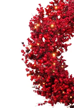 Festive Red Berry Foliage
