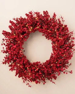 Festive Red Berry Foliage