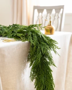 Fresh Wispy Cedar Foliage