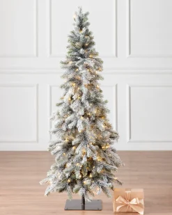 Frosted Forest Pine LED Trees