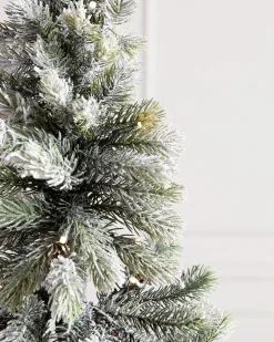 Frosted Forest Pine LED Trees