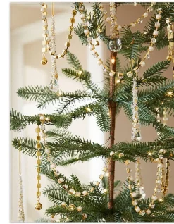 Glass Bead Christmas Tree Garlands