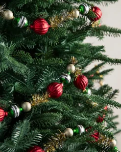 Glass Bead Christmas Tree Garlands