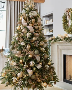 Glitter Christmas Tree Ribbon Collection