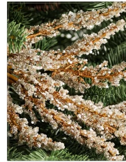 Glitter Horsetail Christmas Tree Picks