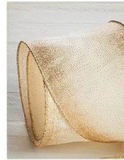 Glitter Ombre Christmas Tree Ribbon