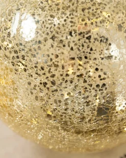 Glowing Mercury Glass Orbs