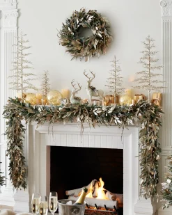 Glowing Mercury Glass Orbs