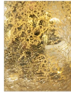 Glowing Mercury Glass Orbs